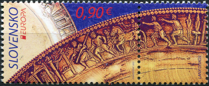 Slovakia. 2012. Visit Slovakia (MNH **) Block of 1 stamp and 1 label