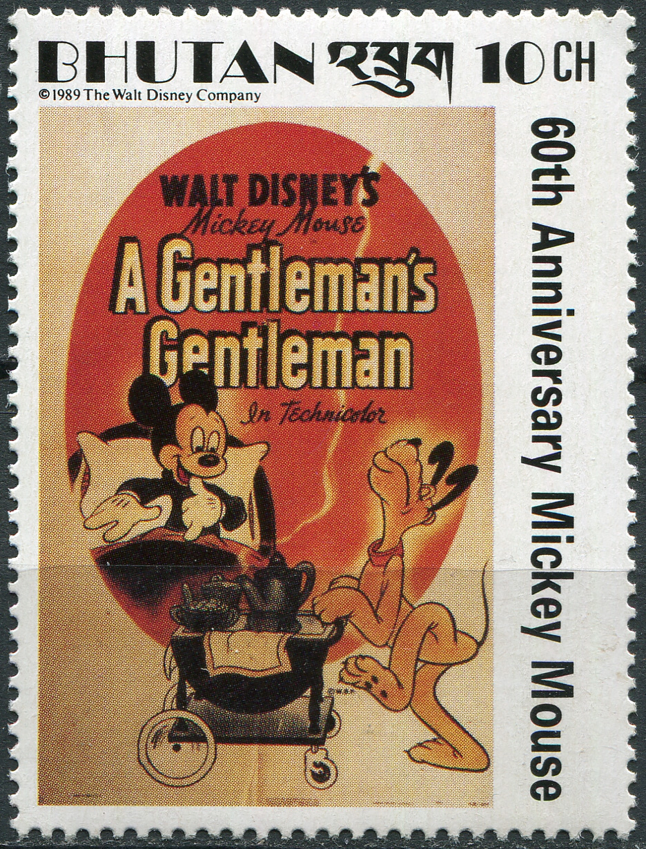 Bhutan. 1989. A Gentleman’s Gentleman (1941) (MNH **) Stamp