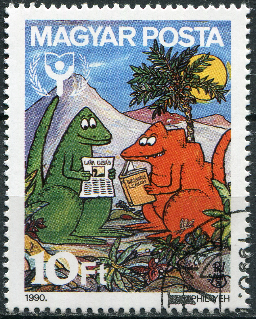 Hungary. 1990. International Literacy Year (CTO) Stamp