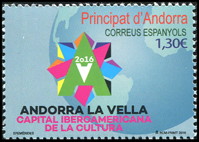 Andorra [Sp.]. 2016. Andorra la Vella - European Capital of Culture (MNH **) Stamp