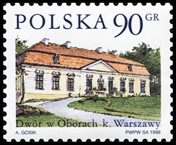 Poland. 1998. Polish Manor Houses. Obory (MNH **) Stamp