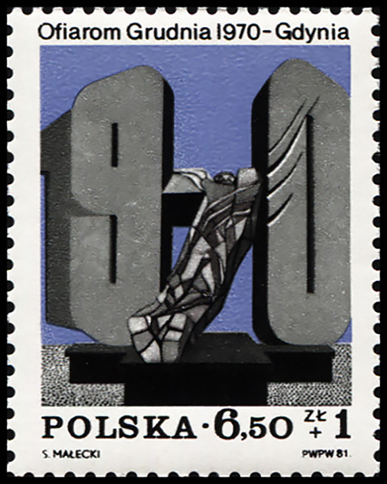 Poland. 1981. Monument in Gdynia (MNH **) Stamp