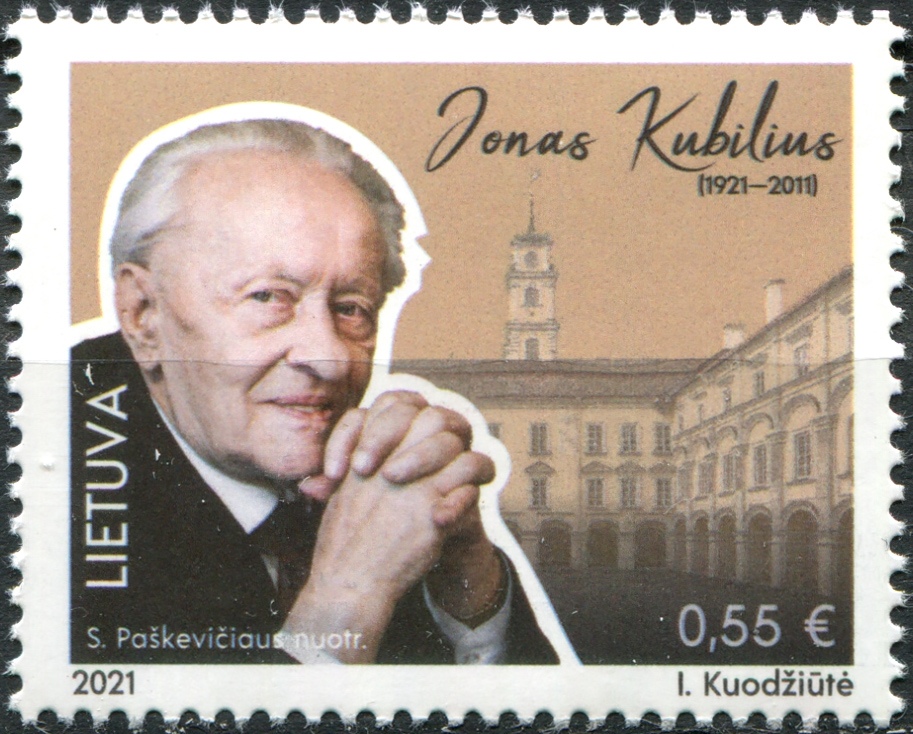 Lithuania. 2021. 100th Anniversary of the Birth of Jonas Kubilius (MNH **) Stamp