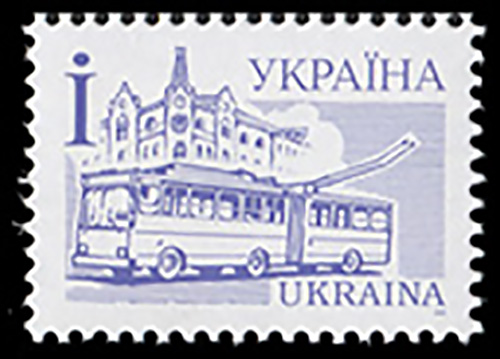 Ukraine. 2006. Trolleybus (MNH **) Stamp