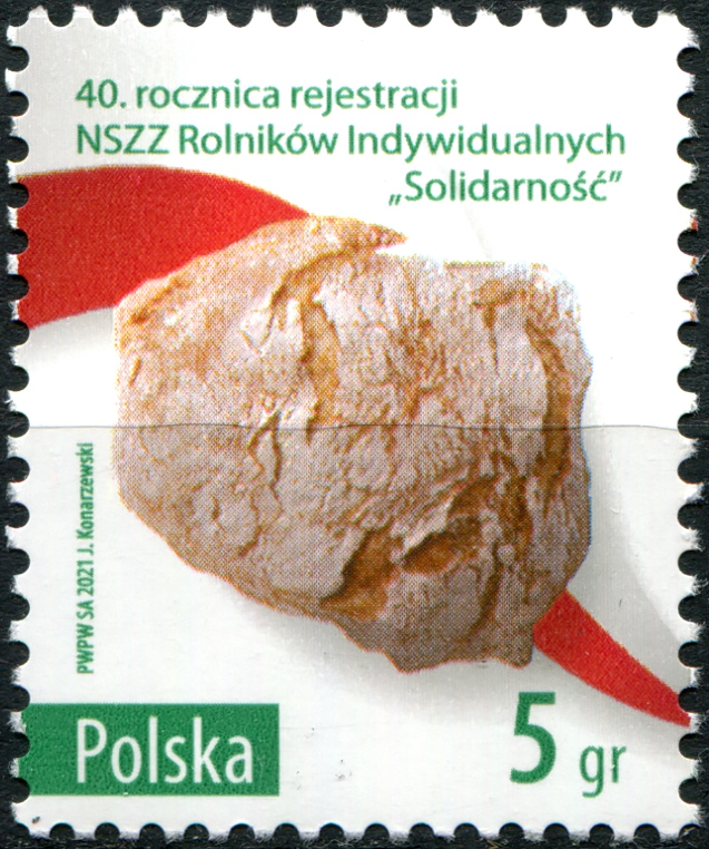 Poland. 2021. 40th Anniversary of the Registration of the Solidarity Union of Individual Farmers (MN