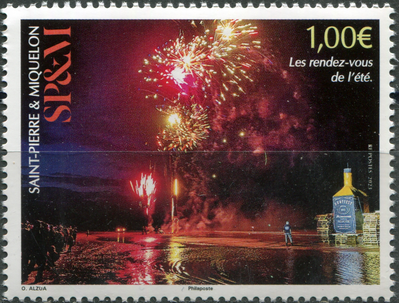 Saint Pierre and Miquelon. 2023. "Summer appointment" Photo Contest (MNH **) Stamp