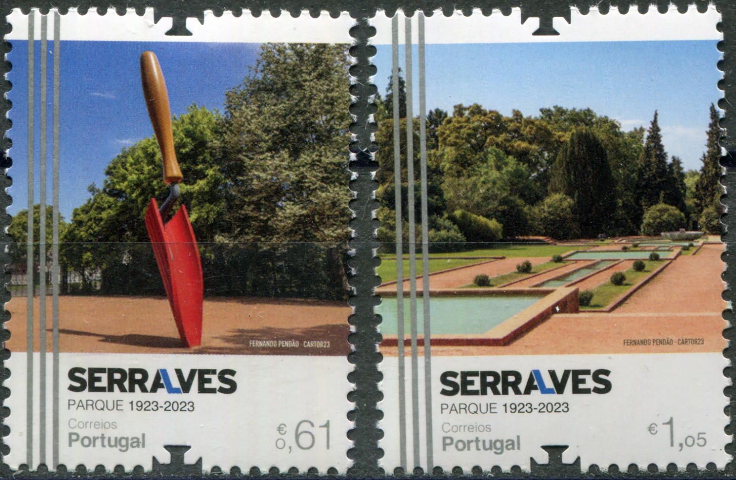Portugal. 2023. 100th Anniversary of the Serralves Park (MNH **) Set of 2 stamps