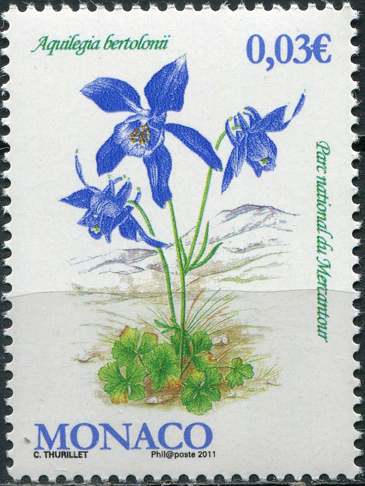 Monaco. 2011. Mercantour National Park (MNH **) Stamp