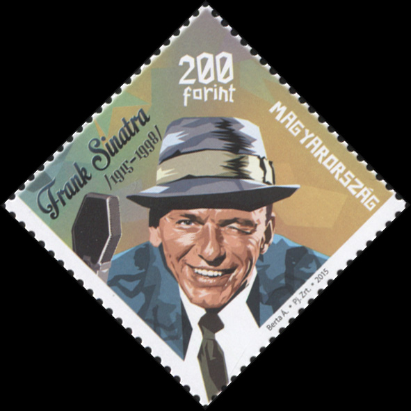 Hungary. 2015. 100th Birth Anniversary of Frank Sinatra (MNH **) Stamp