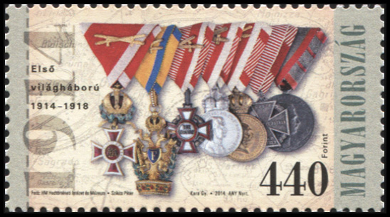 Hungary. 2014. Centenary of World War I (MNH **) Stamp