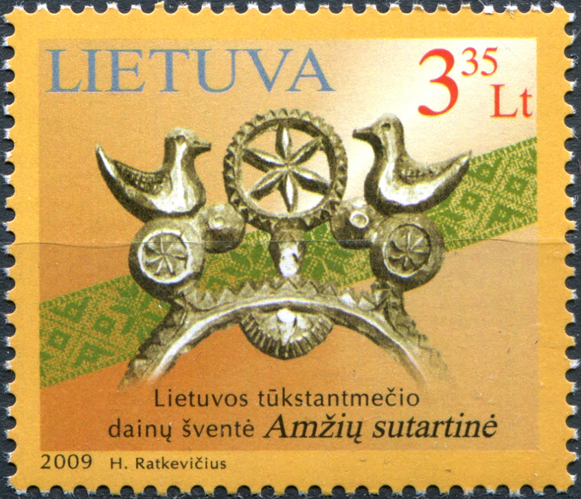 Lithuania. 2009. Millennium Song Festival of Lithuania "Song of the Centuries" (MNH **) Stamp