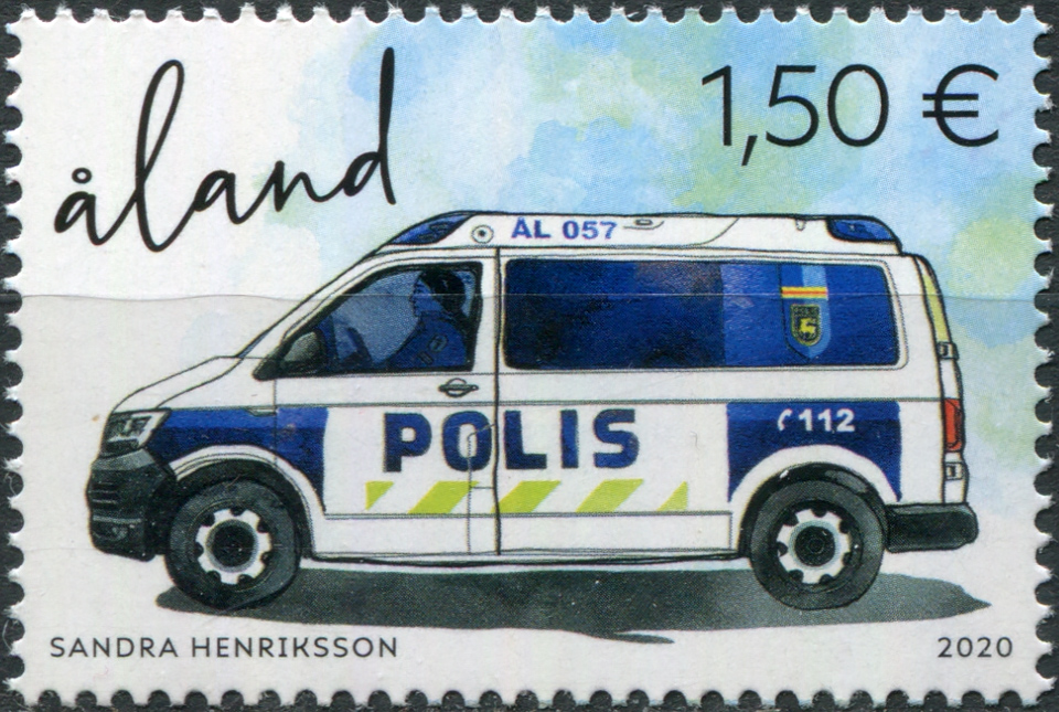 Aland Island. 2020. Aland Police (MNH **) Stamp