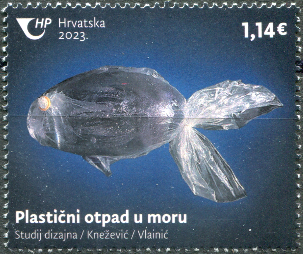 Croatia. 2023. Campaign Against Plastic Pollution in the Sea (MNH **) Stamp