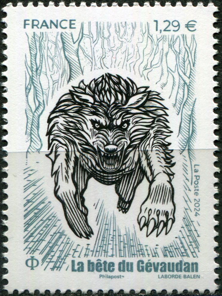 France. 2024. The Beast of Gйvaudan (MNH **) Stamp