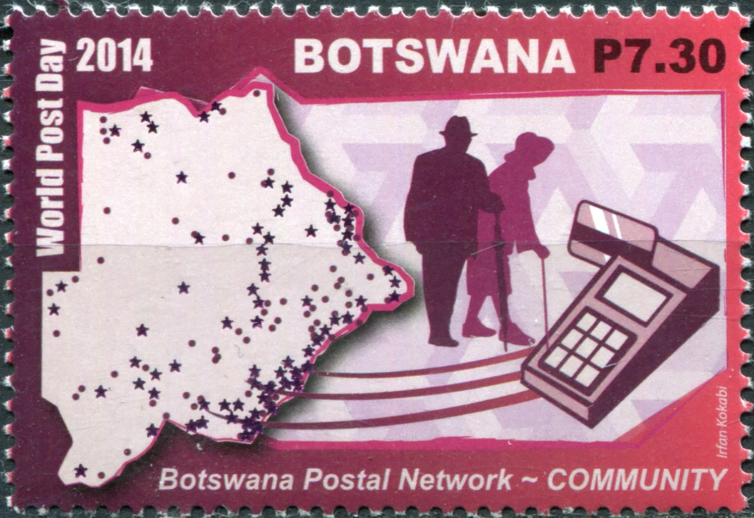 Botswana. 2014. Botswana Postal Network (MNH **) Stamp