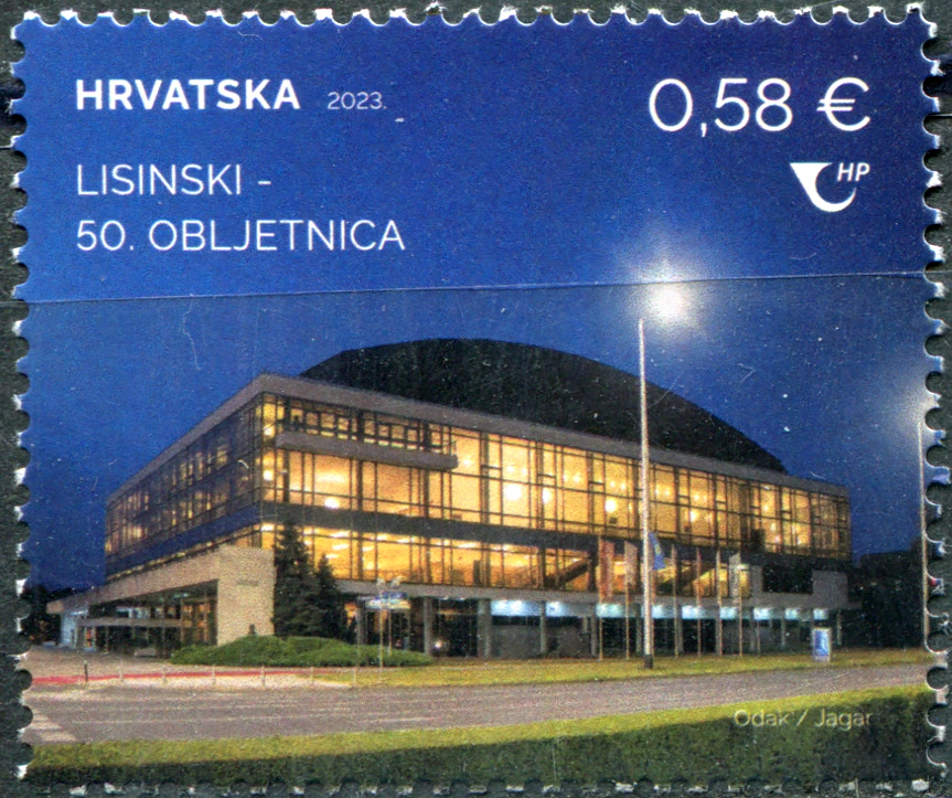 Croatia. 2023. 50th Anniversary of the Vatroslav Lisinski Concert Hall (MNH **) Stamp