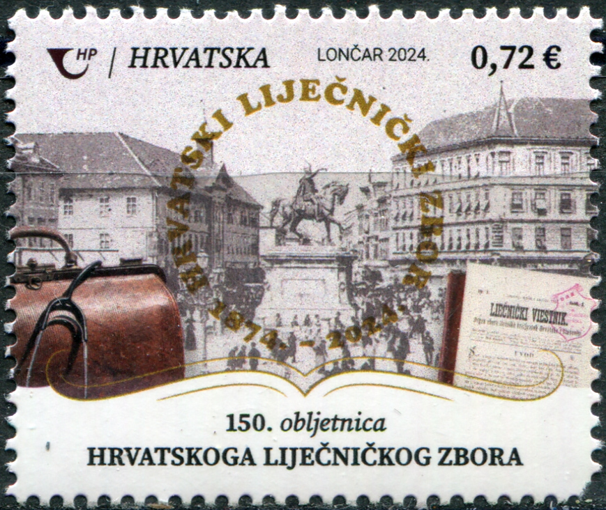 Croatia. 2024. 150th Anniversary of the Croatian Medical Association (MNH **) Stamp